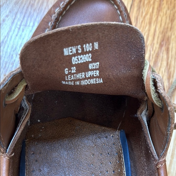 Sperry Brown Leather Original Classic Boat Shoes Men 10M Style 0532002 - Picture 7 of 7